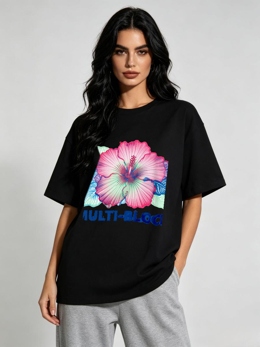 Women Formal Wear Ethnic - Tシャツ レディース ブロックプリント 手彫りスタンプ 伝統的なエスニックファッションスタイル ウェアデザインパターン